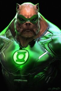 Kilowog character design.