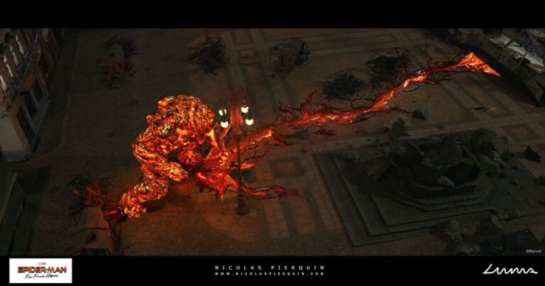 Molten Man Concept Art.