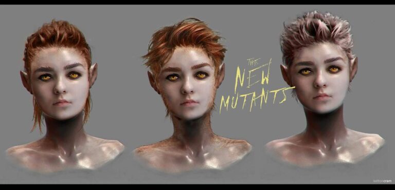 Rahne character Concept Design.
