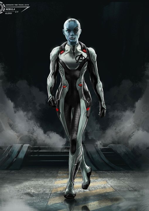 Nebula Time Travel Suit design.