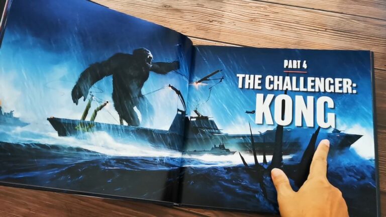 [Book Flip Through]  Godzilla vs. Kong: One Will Fall: The Art of the Ultimate Battle Royale (TitanBooks edition)
