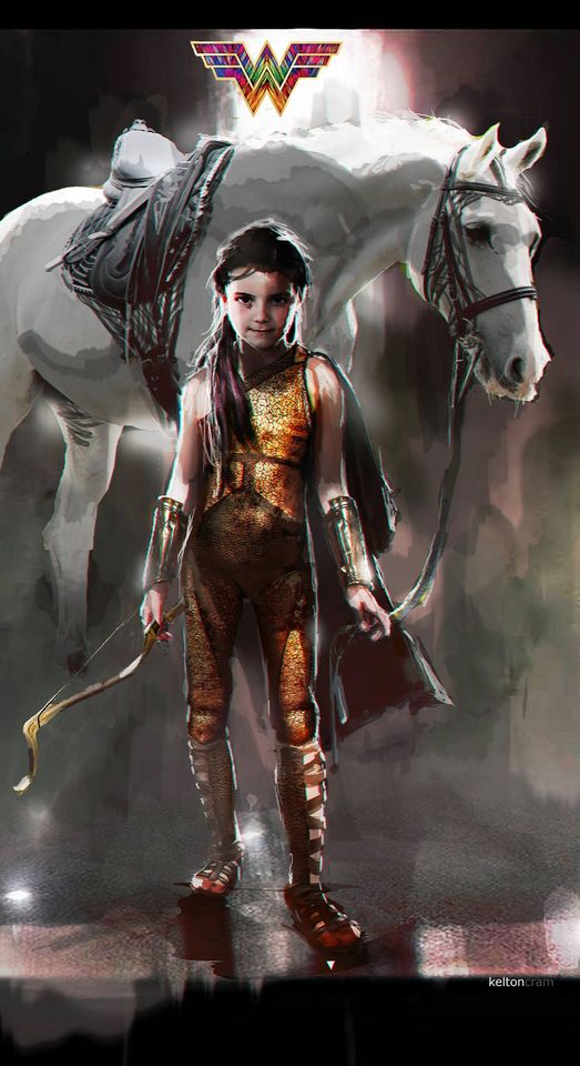 Character Concept Design with Costume Designed by Lindy Hemming.