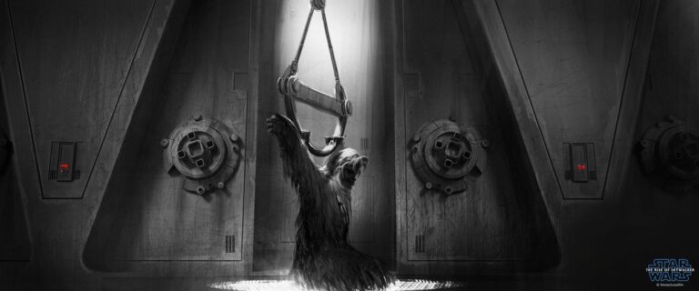 Chewie was Tortured.