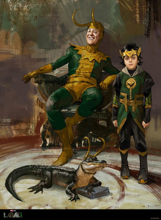 Classic Loki , Kid Loki and Alligator Loki Concept.