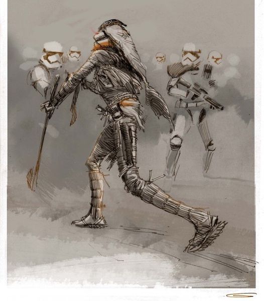 Concept for the Kylo fodder.