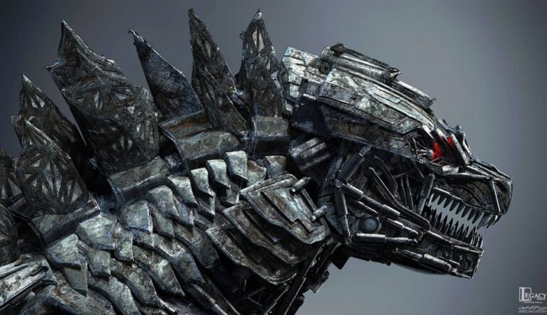 First pass of MechaGodzilla design