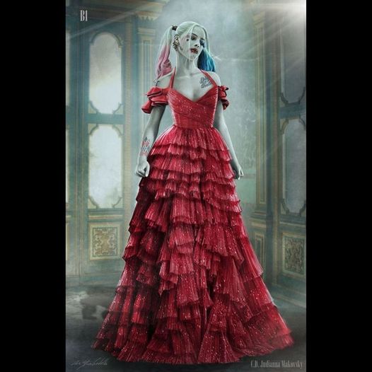 Harley Quinn concept with  Costume Designed by Judianna Makovsky