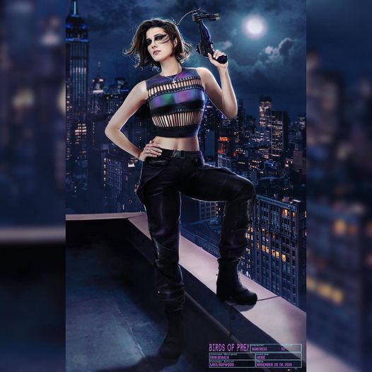 Huntress Hero Look with costume designed by Erin Benach.