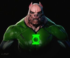 Kilowog character design.