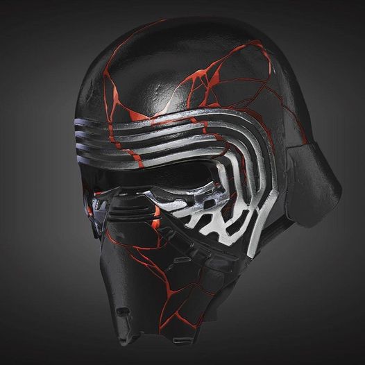 Kylo Ren’s broken mask.