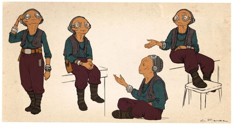 Maz costume concept design