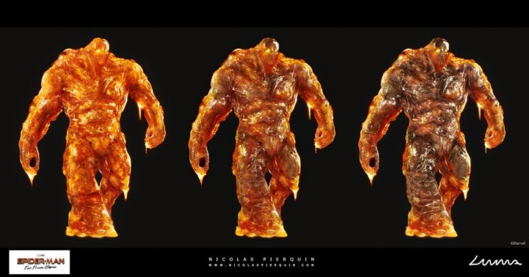 Molten Man Concept Art.
