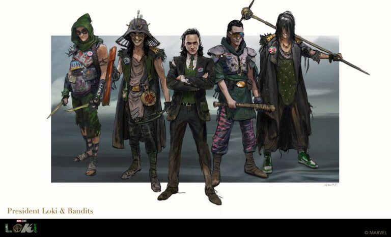 President Loki and Bandit Loki...