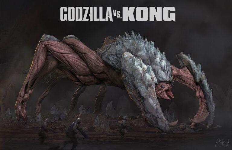 Rock creature design.