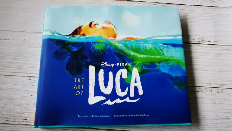 [Spoiler Alert]   The Art of Luca [Book Flip Through]