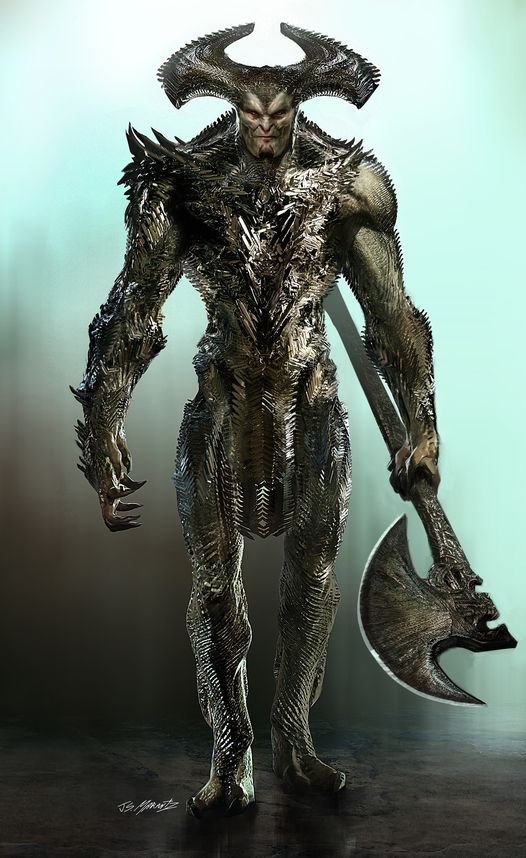 Steppenwolf character concept.