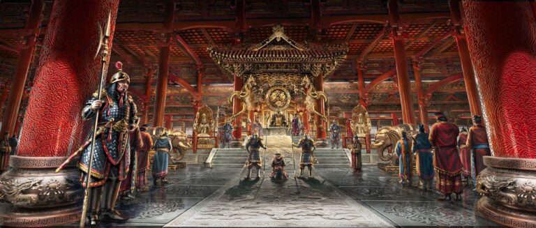 The Emperors Palace - Concept Art.