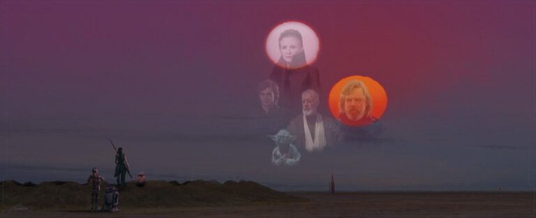 Twin sun Jedi ghosts.