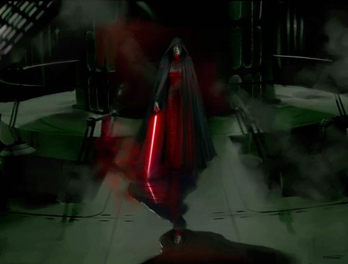 Dark Rey costume design