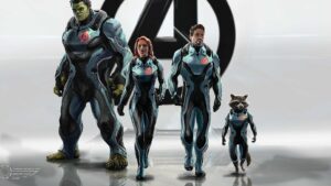 The Time Travel Suits design