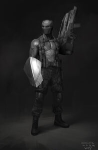 Wakanda army suit