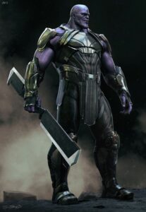 Warrior Thanos Design