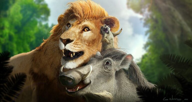 An early keyframe- Hakuna Matata!