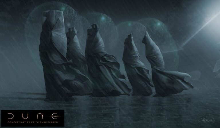 Bene Gesserit arrival on Caladan.