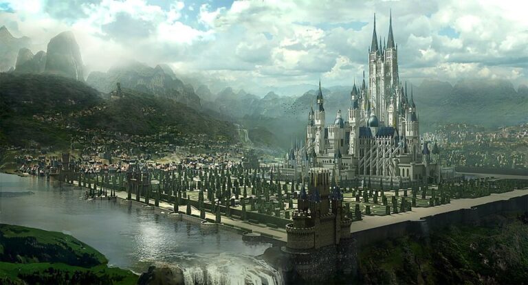 Castle artwork concept