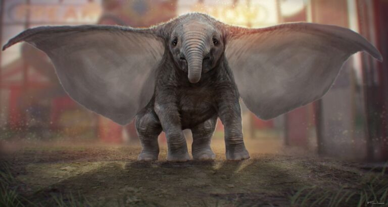 Early Dumbo character design