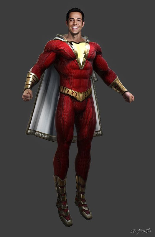Shazam costume design