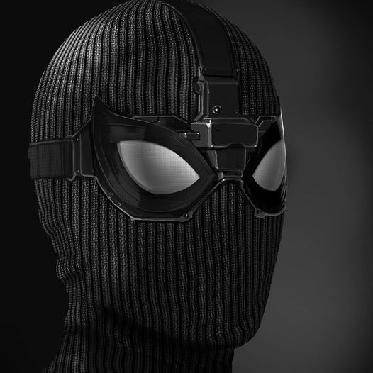 Stealth suit mask design.