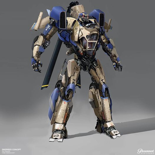 The heli version of Dropkick full body concept