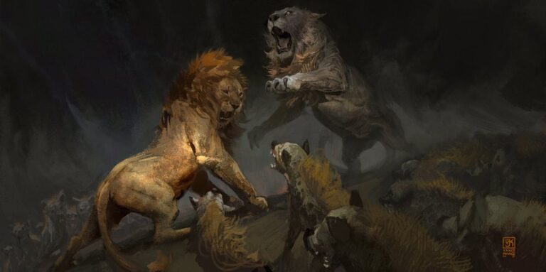 A Fight for The Pridelands - Simba v Scar.