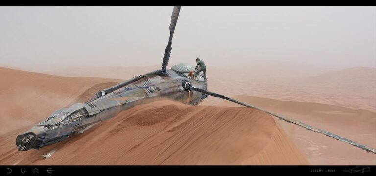Crashed Ornithopter.
