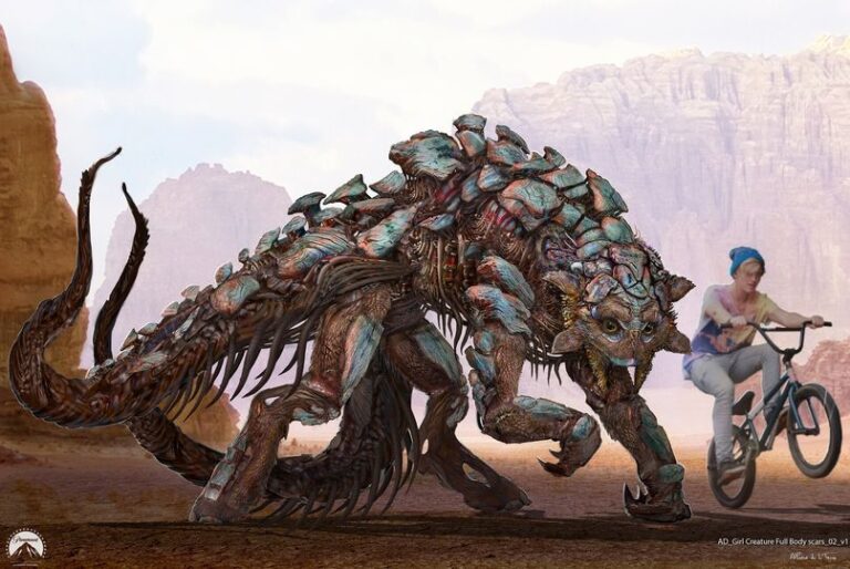 Early development of female creature.