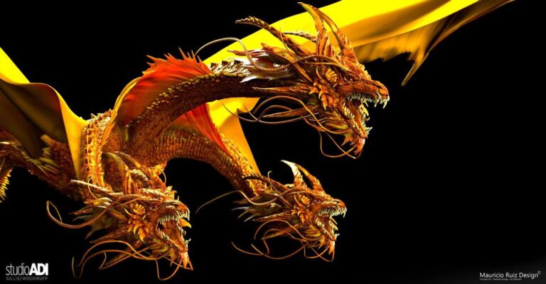 King Ghidorah design.
