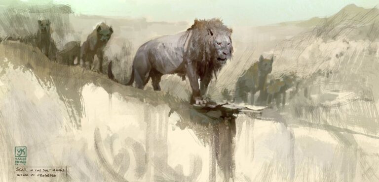 Scar and the Hyenas.