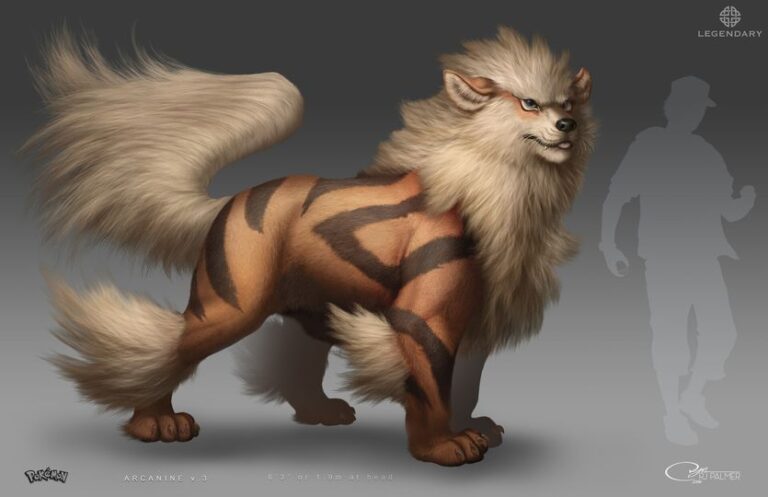 Arcanine early design.