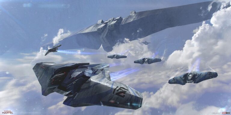 Kree fighter designs.