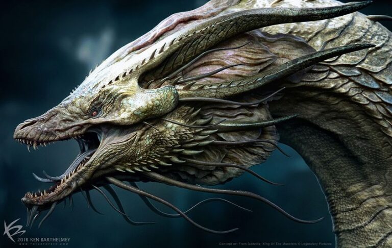 One of King Ghidorah concepts.