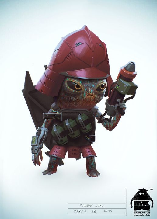 Pawny Character Design