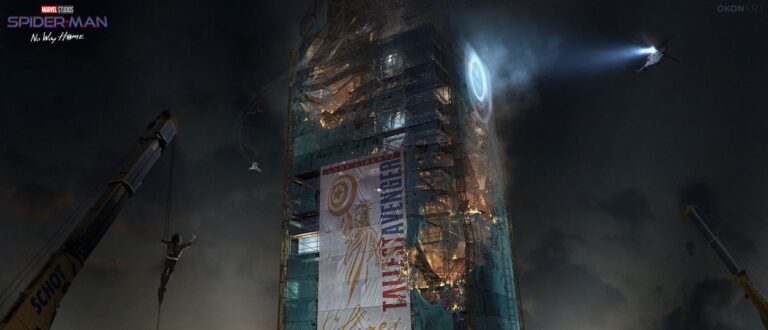 The final battle scene concept.