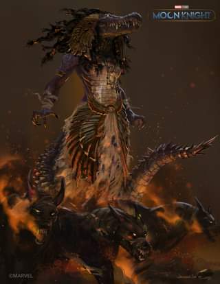 An early  Ammit  concept design.