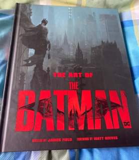 May be an image of text that says 'THE ART OF THE BATMAN RATMAN J WRITTENBY JAMES FIELD FOREWORDBY MATT REEVES'