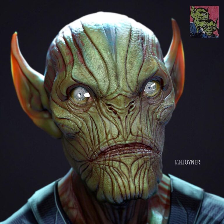 Early Skrull character concept.