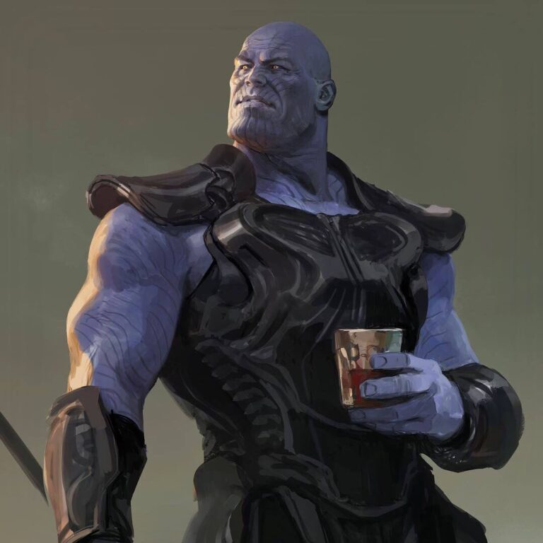 Early Thanos concept.