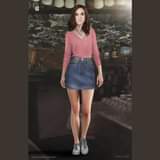 May be an image of 1 person, standing and footwear