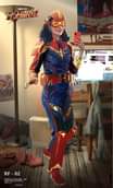 อาจเป็นรูปภาพของ 1 คน, กำลังยืน และ ข้อความพูดว่า "MSMARVEL MARVEL STUOOS RF RF-02 COSPLAY COSTUME V01"