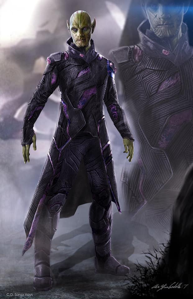 Captain Marvel Concept Art